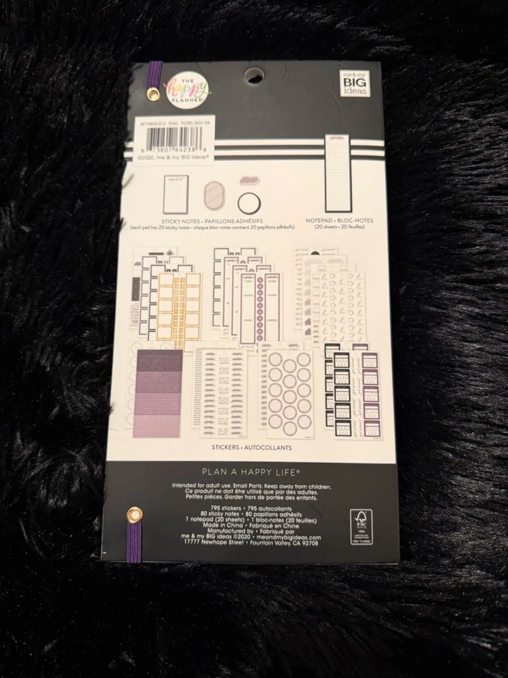 The Happy Planner Accessory Book Stickers Notes 895 Pieces